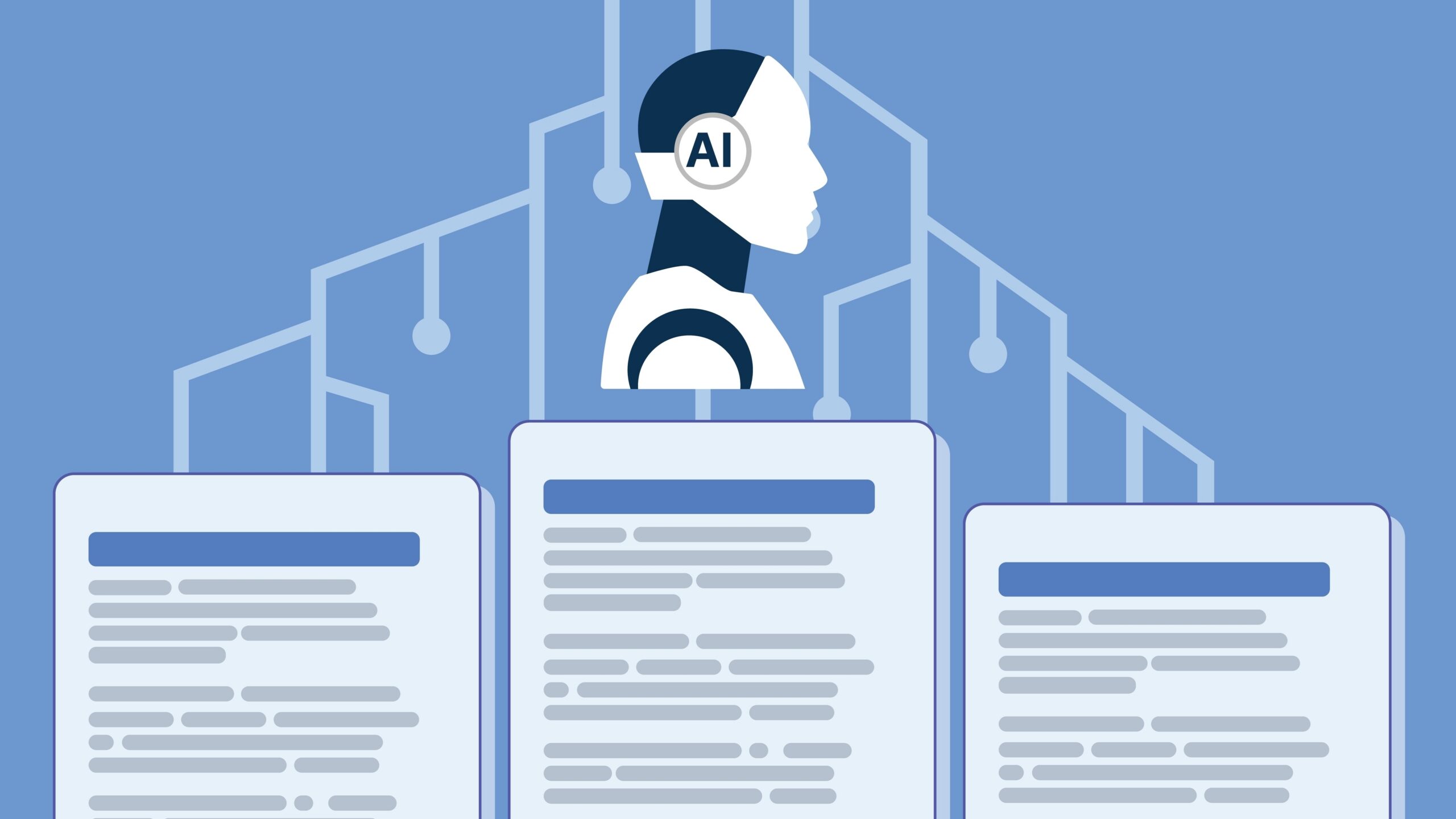 AI being used for generating or writing content