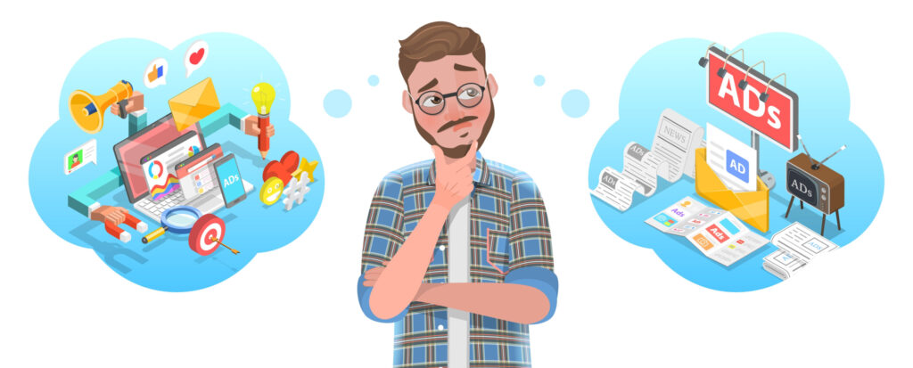 Traditional marketing vs digital marketing